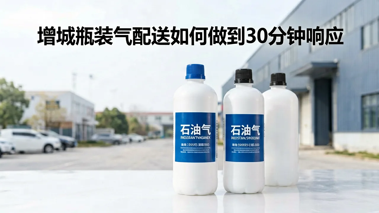 增城瓶装气配送如何做到30分钟响应